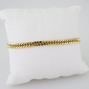 B1454 Bracelet - Pulseras - Plain - 14K Real Color