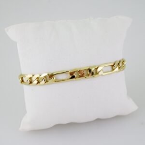 B1457 Bracelet - Pulseras - Plain - 14K Real Color