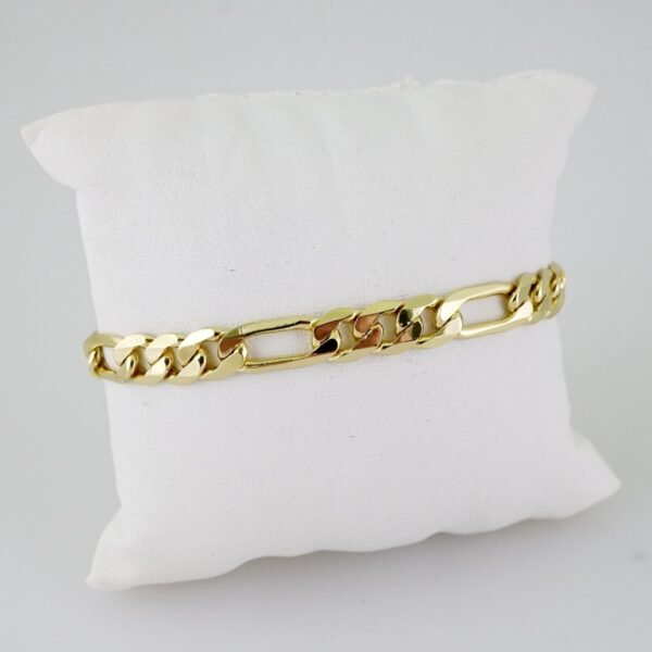 B1457 Bracelet - Pulseras - Plain - 14K Real Color
