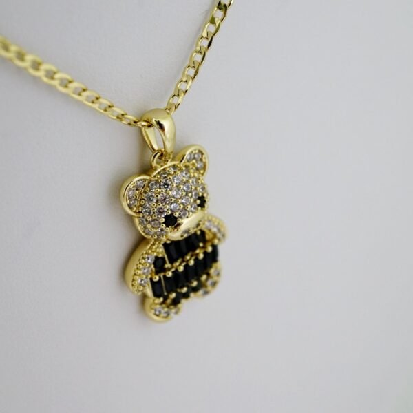 SET1602 Cadenas - Colgante -  Chain W - Pendants - 14K Real Color - Zircon Stone - 2mmX50cm - Image 2