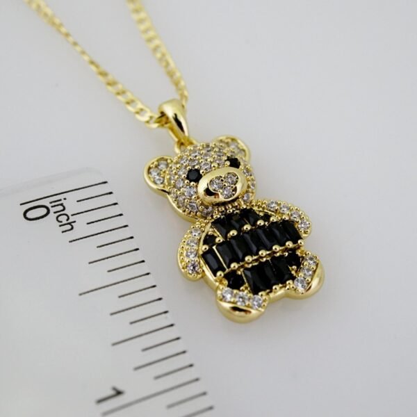 SET1602 Cadenas - Colgante -  Chain W - Pendants - 14K Real Color - Zircon Stone - 2mmX50cm - Image 3