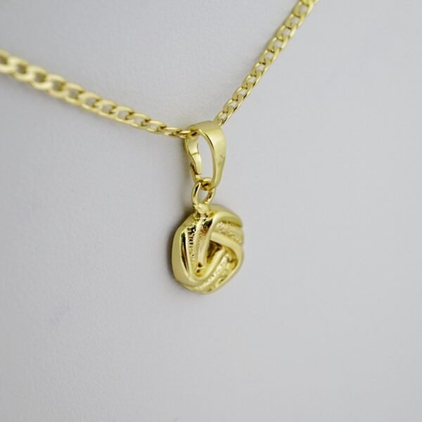 SET1603 Cadenas & Colgantes - Chain - Pendants - Plain - 14K Real Color - 2mmX50cm - Image 2
