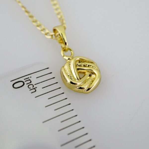SET1603 Cadenas & Colgantes - Chain - Pendants - Plain - 14K Real Color - 2mmX50cm - Image 3