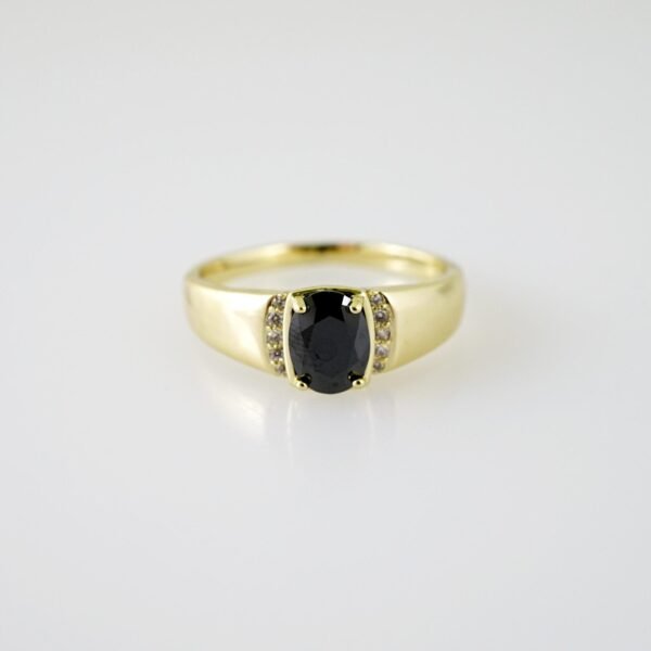 R730 RING - ANILLO - Zircon Stone - 14K Real Color