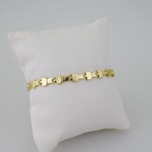 B1511 Bracelet - Pulseras - Plain - 14K Real Color