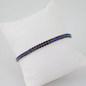 B1513 Bracelet - Pulseras - Zircon Stone - 14K Real Color