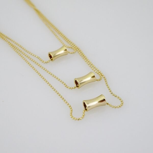 SET1739 Cadenas & Colgantes - Chain - Pendants - Zircon Stone - 14K Real Color - Image 3